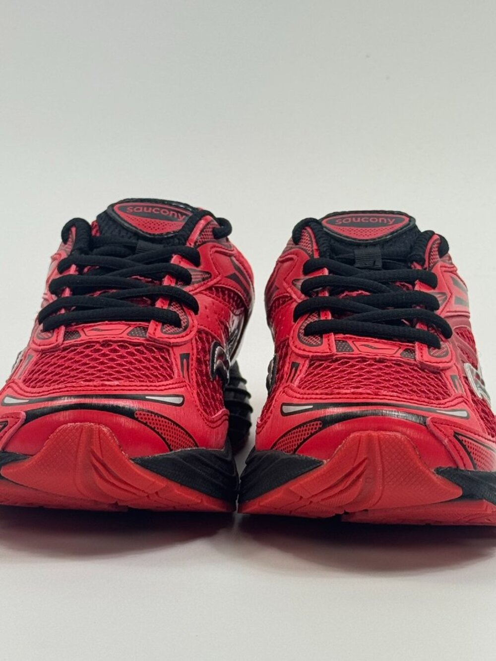 Saucony Omni 9 GS 'Red Black' SYF25AAM Multi Size - Picture 5 of 16